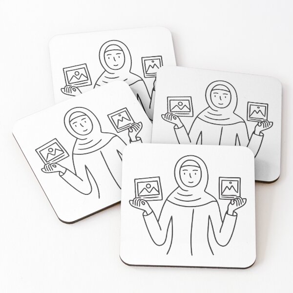 Item preview, Doodle illustration of a person inspecting an ID card beside a printed photo designed and sold by rasagamastore.