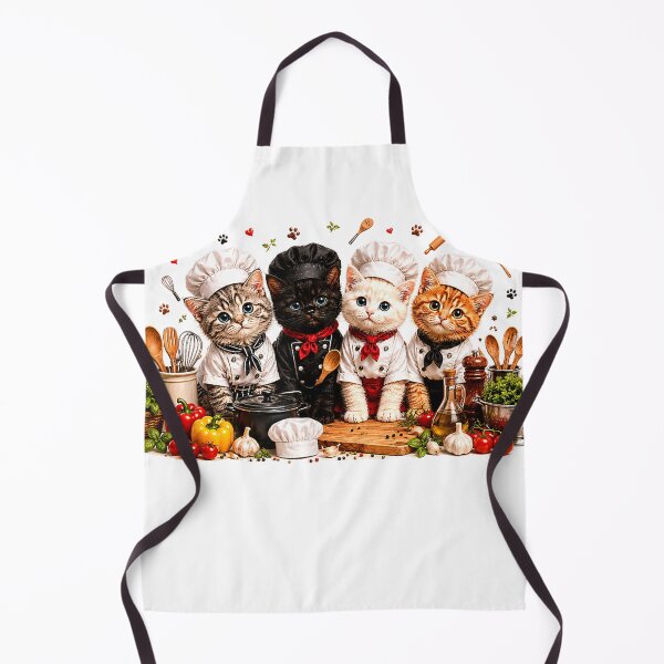 Item preview, Cats Chef Cooking Funny Kitty Baking Women Girls Kids cat T-Shirt designed and sold by eBoy31.