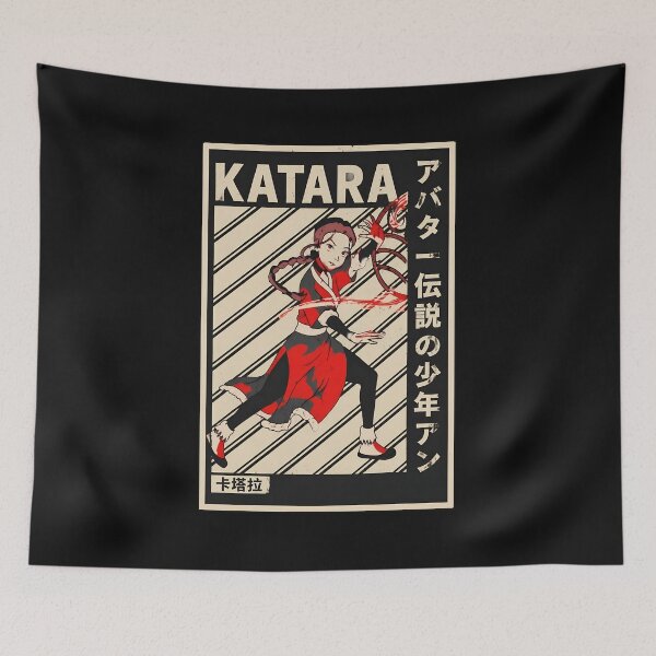 Item preview, Katara Avatar Retro Japanese Style  designed and sold by scotistensen.