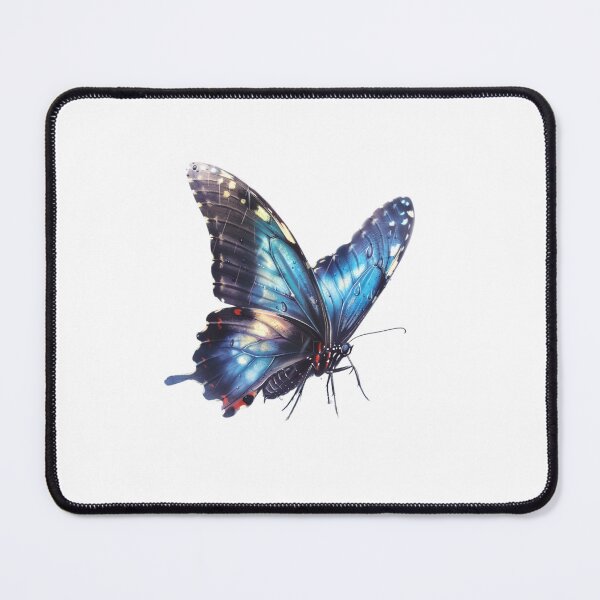 Item preview, Blue Butterfly | Elegant Nature Aesthetic Art designed and sold by Mandayartstudio.