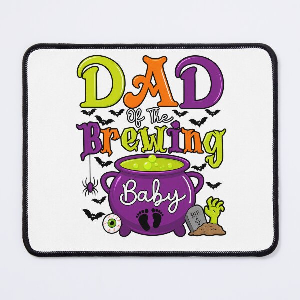 Item preview, Dad of The Brewing Baby Witch Baby Shower Ghost Halloween designed and sold by MarlaMaloneShop.
