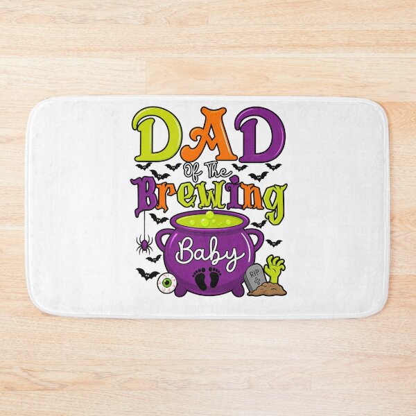 Item preview, Dad of The Brewing Baby Witch Baby Shower Ghost Halloween designed and sold by MarlaMaloneShop.