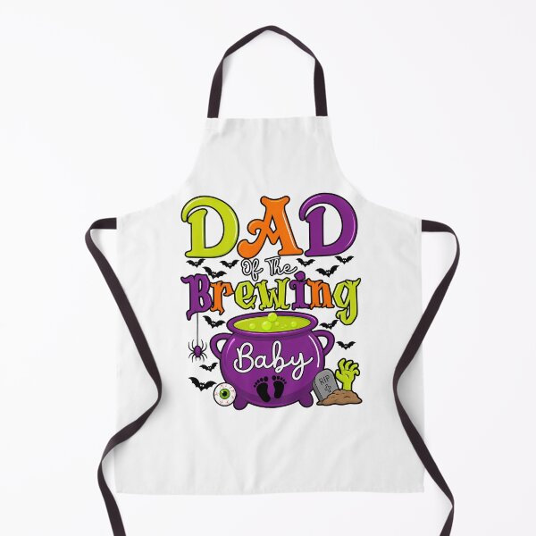 Item preview, Dad of The Brewing Baby Witch Baby Shower Ghost Halloween designed and sold by MarlaMaloneShop.