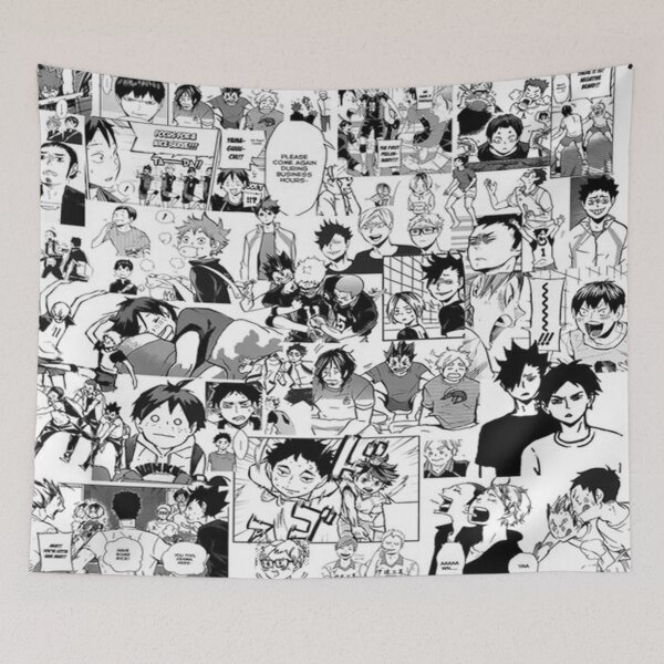 Item preview, Haikyuu!! - Manga Collage designed and sold by mocoygoty.