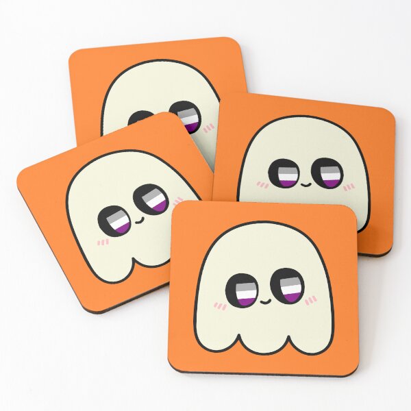 Item preview, Asexual Boo – Kawaii Asexual Pride Halloween Ghost designed and sold by Cannaxes Studio.