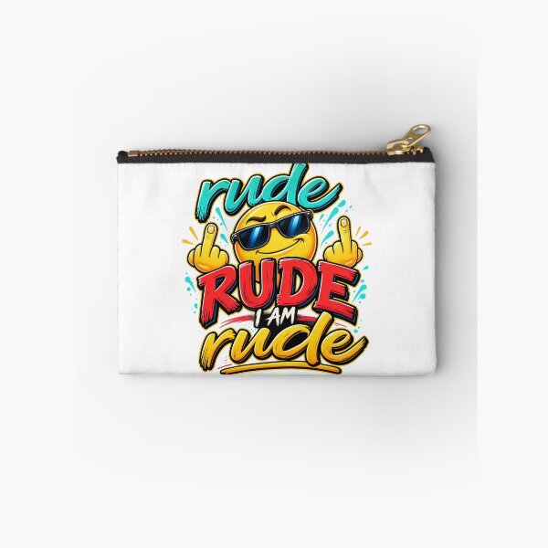 Item preview, Funny Rude Attitude Quote – I Am Rude designed and sold by mygiftideas.