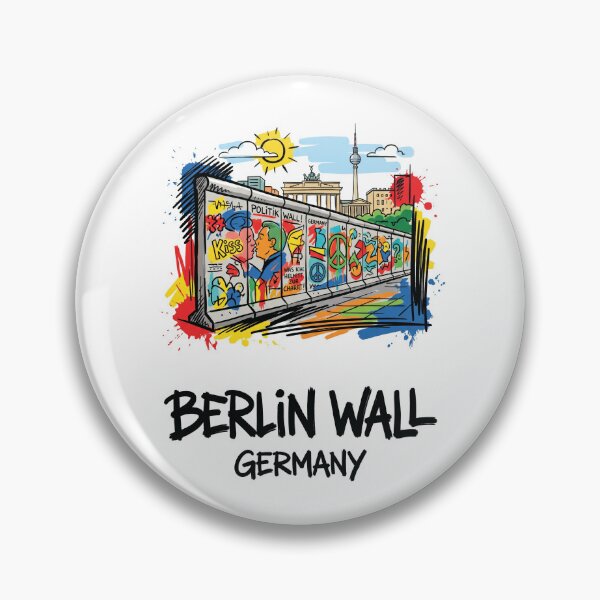 Artikelvorschau, Berliner Mauer Ostseite Galerie Deutschland Kunst entworfen und verkauft von Merch by Das Design Studio.