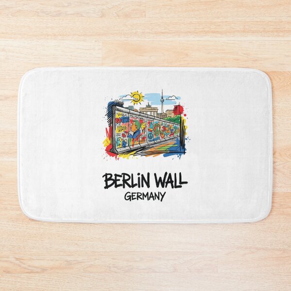 Item preview, Berlin Wall East Side Gallery Germany Art designed and sold by Merch by Das Design Studio.