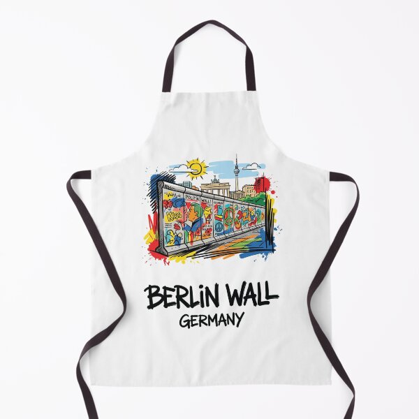 Aperçu de l'œuvre Mur de Berlin East Side Gallery, art allemand créée et vendue par Merch by Das Design Studio.