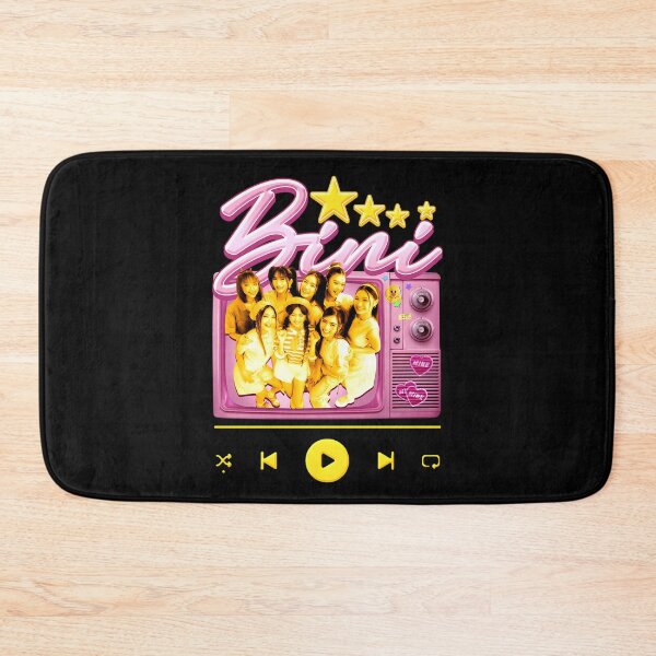 Item preview, BINI P-Pop Girl Group Retro Pink TV Player Graphic designed and sold by desertrider.