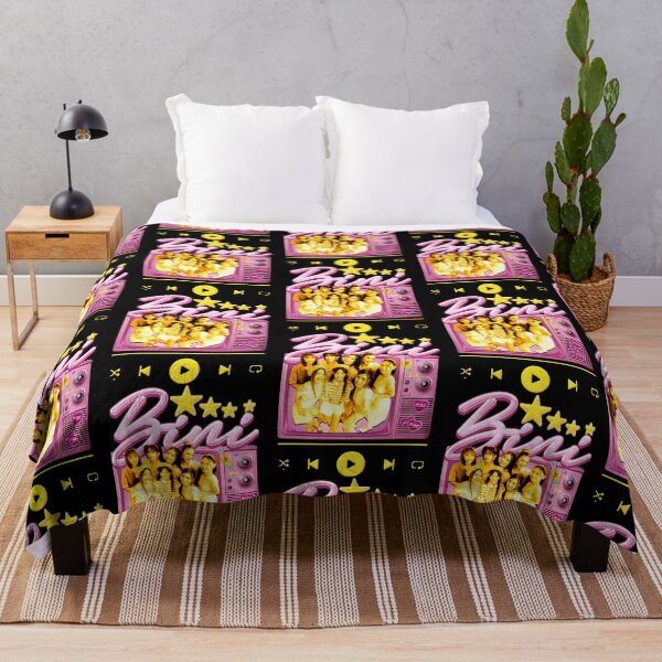 Item preview, BINI P-Pop Girl Group Retro Pink TV Player Graphic designed and sold by desertrider.