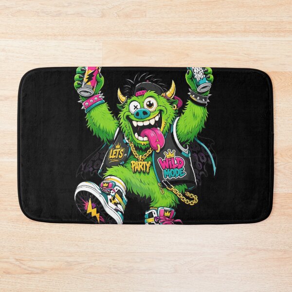 Item preview, Wild Mode Party Monster Dancing with Drinks designed and sold by Auguufour.
