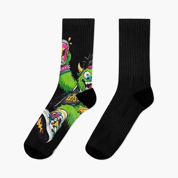 Item preview, Wild Mode Party Monster Dancing with Drinks designed and sold by Auguufour.