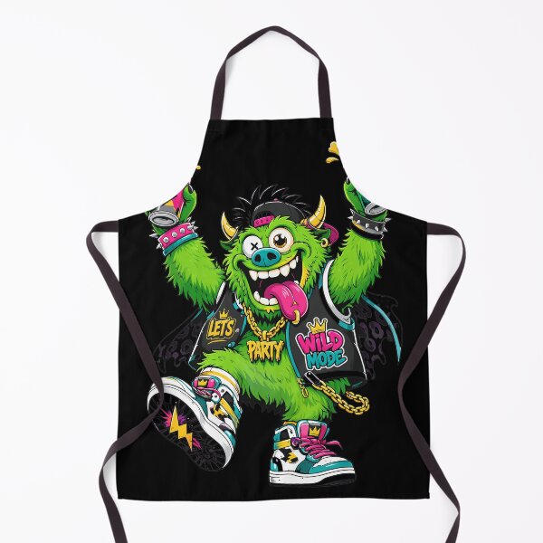 Item preview, Wild Mode Party Monster Dancing with Drinks designed and sold by Auguufour.