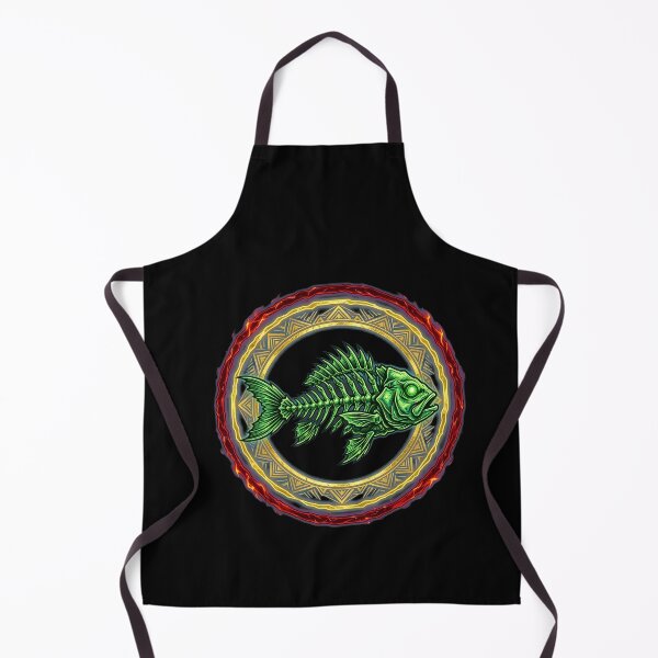 Item preview, Fish Skeleton Rastas Circles designed and sold by Dropleader.