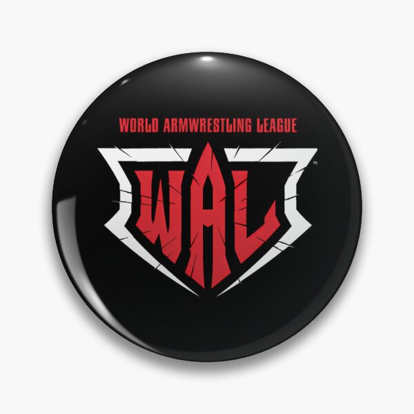 Item preview, World Armwrestling League Wal Logo Crack designed and sold by laura-lins-lab.