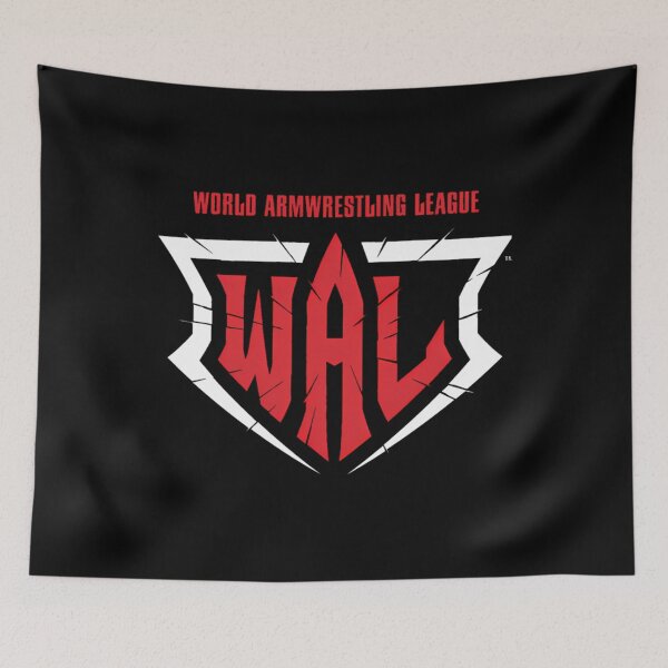 Item preview, World Armwrestling League Wal Logo Crack designed and sold by laura-lins-lab.