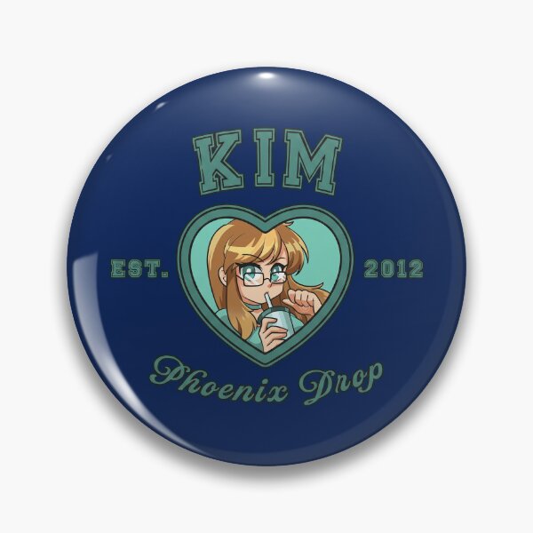 Item preview, Kim Phoenix Girl Badge designed and sold by benedictflores2.