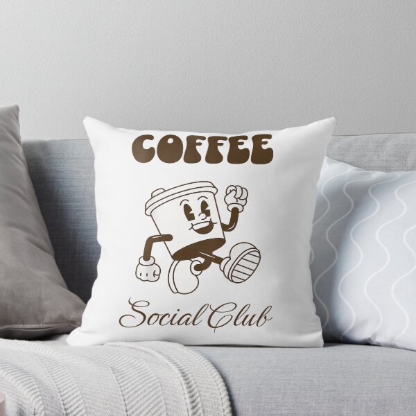 Item preview, Coffee Social Club T-Shirt designed and sold by gidget-gadget.