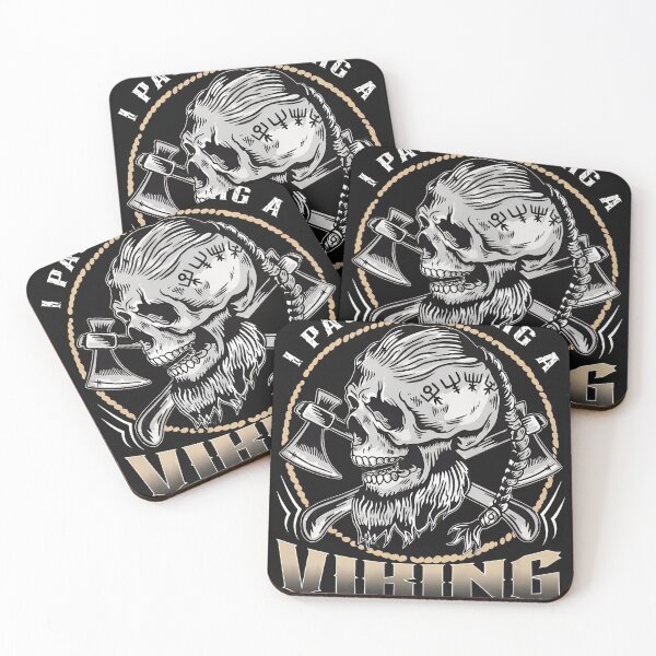 Item preview, I Paused Being Viking To Be Here Skull Axe Design designed and sold by YarningsandYear.
