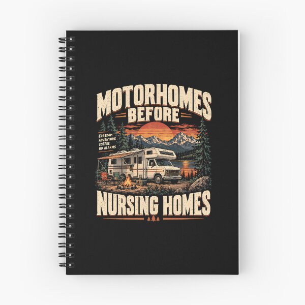 Item preview, Motorhomes Before Nursing Homes designed and sold by CelidaBonde.