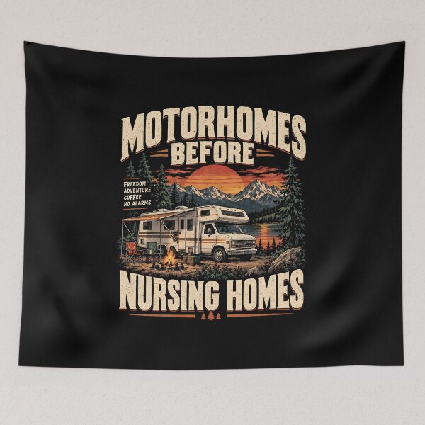 Item preview, Motorhomes Before Nursing Homes designed and sold by CelidaBonde.