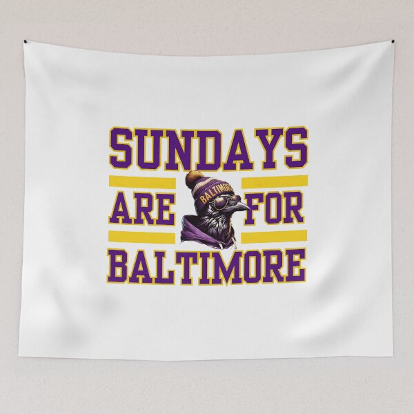 Item preview, Sundays Are For Baltimore Fan designed and sold by yirwin095.