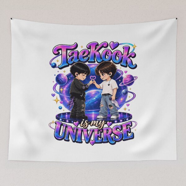 Item preview, Cute Couple Universe Kpop Fan Art  designed and sold by drigue.