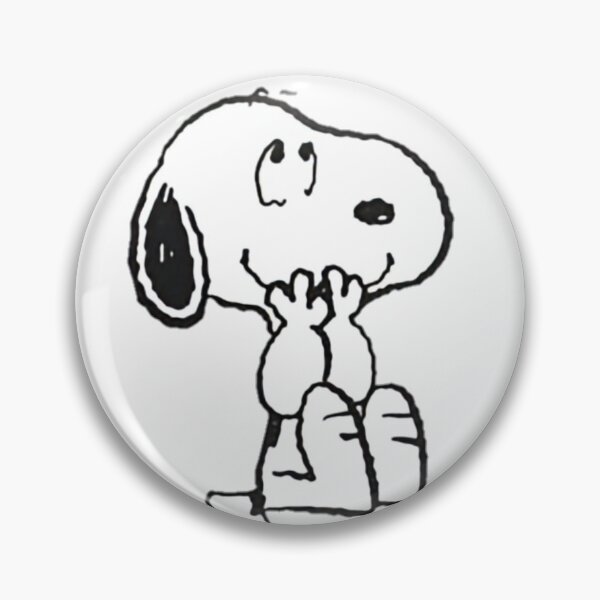 Item preview, Snoopy Black and White | Retro, Classic Snoopy designed and sold by ArtByAlexWalls.