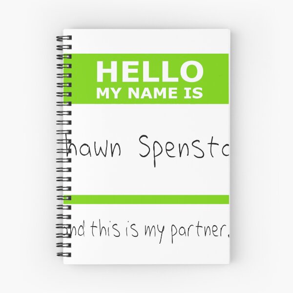 Item preview, Psych - Hello My Name Is: Shawn Spenstar designed and sold by like-islands.