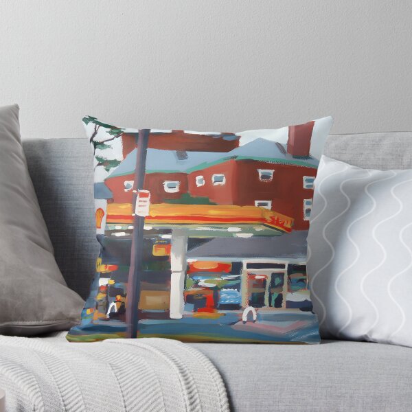 Item preview, Shell Gas Station City Street designed and sold by binta-bedney.