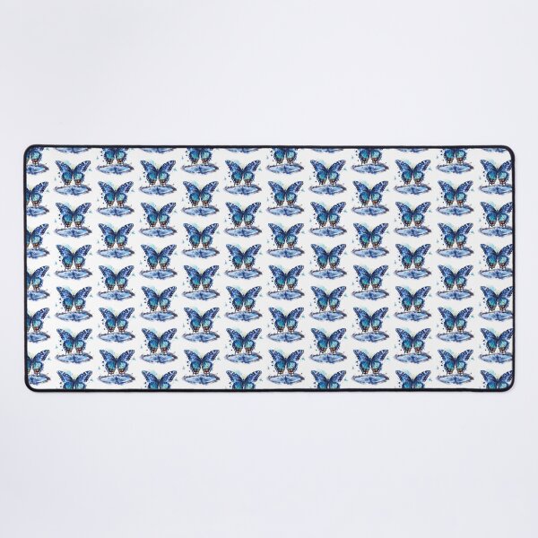 Item preview, Blue Butterfly | Elegant Nature Aesthetic Art designed and sold by Mandayartstudio.