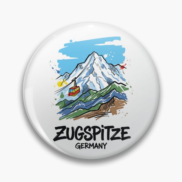 Item preview, Zugspitze Bavarian Alps Germany Art Print designed and sold by Merch by Das Design Studio.