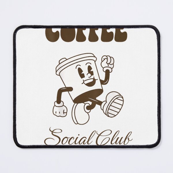 Item preview, Coffee Social Club T-Shirt designed and sold by gidget-gadget.