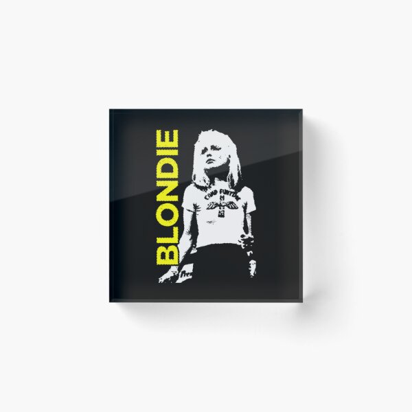 Item preview, Blondie Band Retro Yellow Typography Graphic Art designed and sold by desertrider.