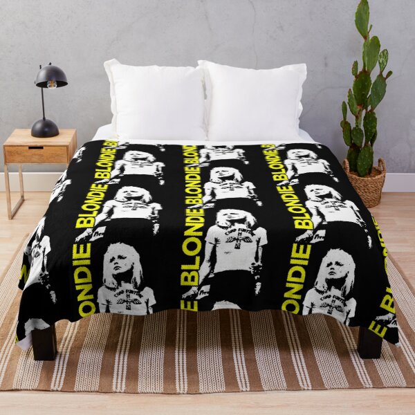 Item preview, Blondie Band Retro Yellow Typography Graphic Art designed and sold by desertrider.
