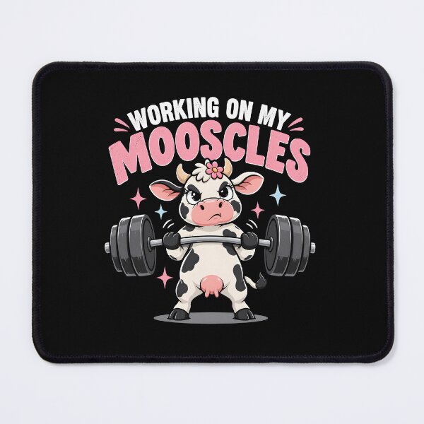 Item preview, Working On My Mooscles designed and sold by a-turner-paint.