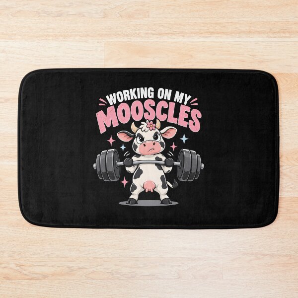 Item preview, Working On My Mooscles designed and sold by a-turner-paint.