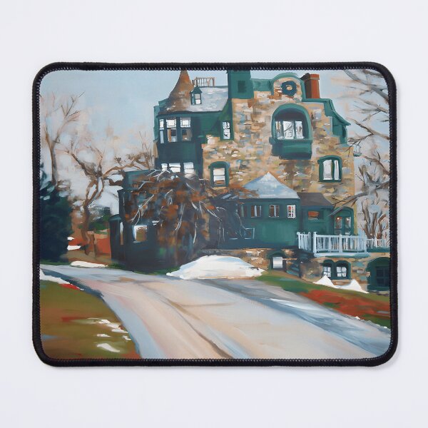 Item preview, Historic Stone Mansion House Architecture designed and sold by binta-bedney.