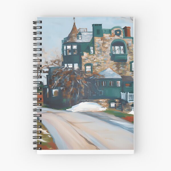Item preview, Historic Stone Mansion House Architecture designed and sold by binta-bedney.
