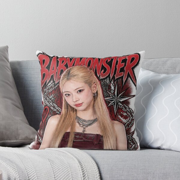 Item preview, Heavy Metal Typography BABYMONSTER Ruka Performance Art designed and sold by Valereekmerch.