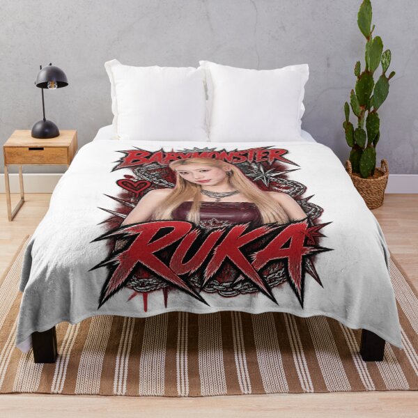 Item preview, Heavy Metal Typography BABYMONSTER Ruka Performance Art designed and sold by Valereekmerch.