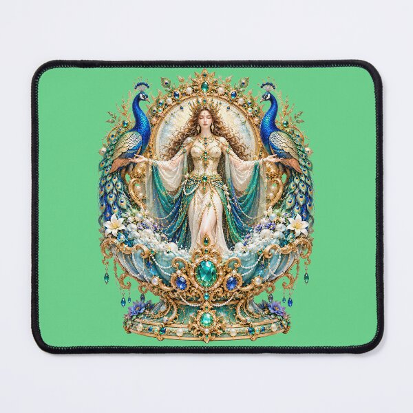 Item preview, Peacock Jewel Empress – Emerald Celestial Garden designed and sold by sunbowjp stadio.