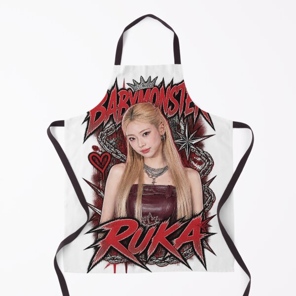 Item preview, Heavy Metal Typography BABYMONSTER Ruka Performance Art designed and sold by Valereekmerch.