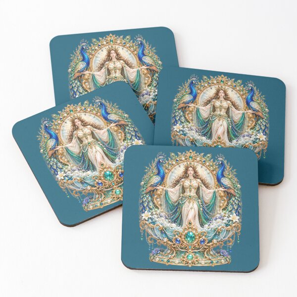 Item preview, Peacock Jewel Empress – Emerald Celestial Garden designed and sold by sunbowjp stadio.