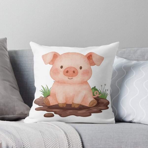 Item preview, Pig in the Mud 1 designed and sold by mrsjbz2.