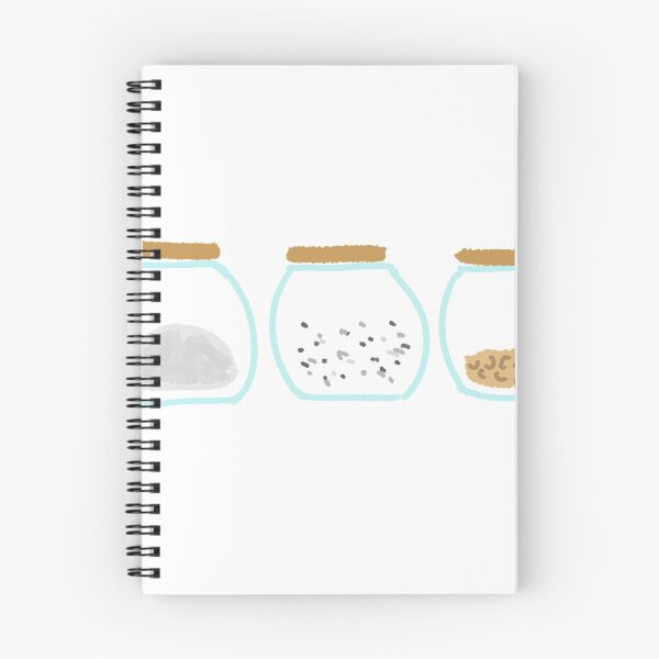 Item preview, Glass Pantry Spice Jars Kitchen Seasoning designed and sold by raun.draw.