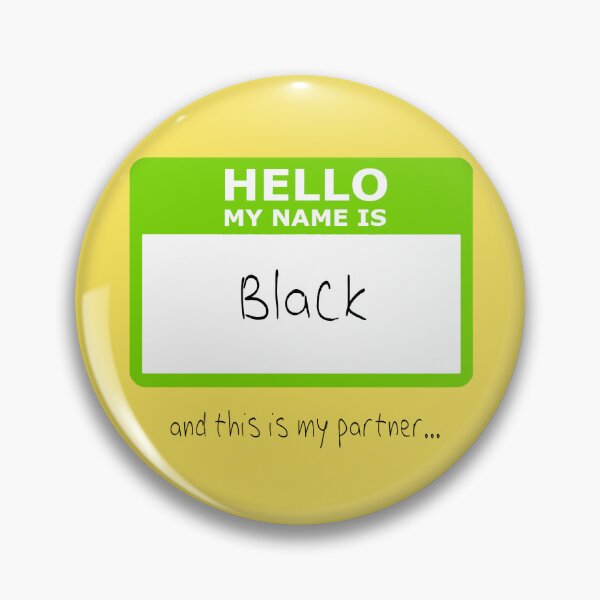 Item preview, Psych - Hello My Name Is: Black designed and sold by like-islands.