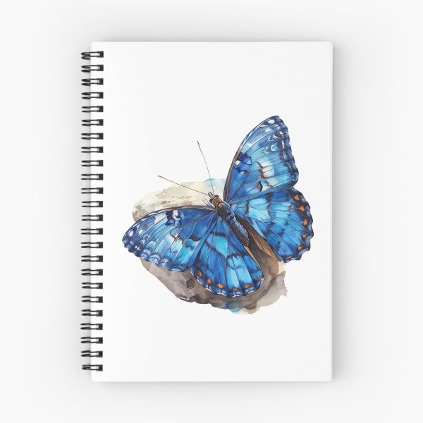 Item preview, Blue Butterfly | Elegant Nature Aesthetic Art designed and sold by Mandayartstudio.