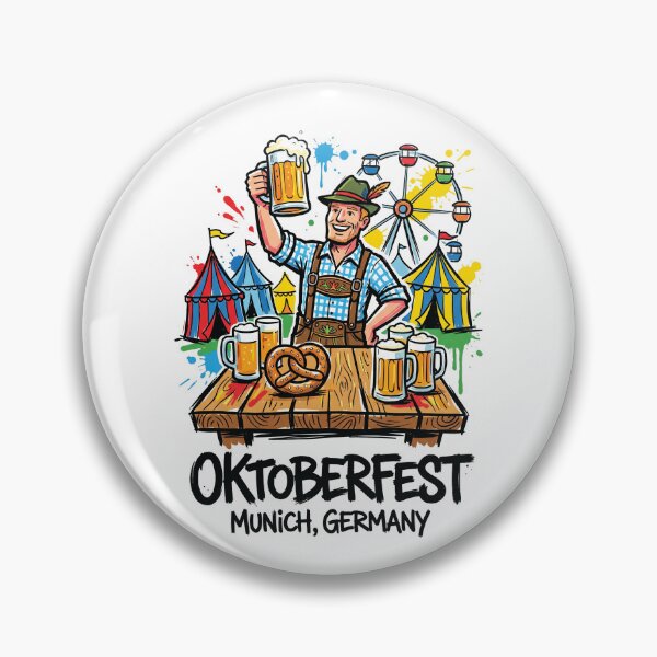 Item preview, Oktoberfest Munich Germany Festival Art designed and sold by Merch by Das Design Studio.